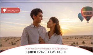 Hot air balloon ride Dubai Blog Banner by Hot Air Balloon Dubai Ride