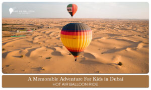 Hot air balloon ride Dubai Blog Banner by Hot Air Balloon Dubai Ride