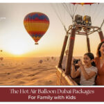 Dubai balloon ride family adventure.