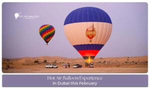 Hot air balloon experience Dubai Blog Banner By Hot Air Balloon Dubai Ride