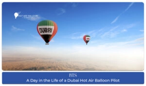 Hot air balloon experience in Dubai Blog Banner By hotairballoondubairide.com