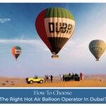 Hot air balloon Dubai Blog Banner By hotairballoondubairide.com