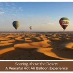 A Peaceful Hot Air Balloon Experience sunrise view