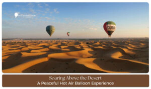 A Peaceful Hot Air Balloon Experience sunrise view